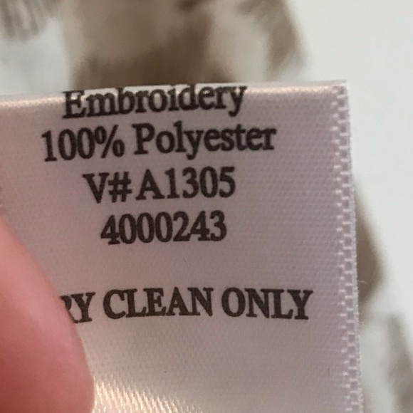 Coldwater Creek Floral Embroidered Fall Jacket - Picture 9 of 9